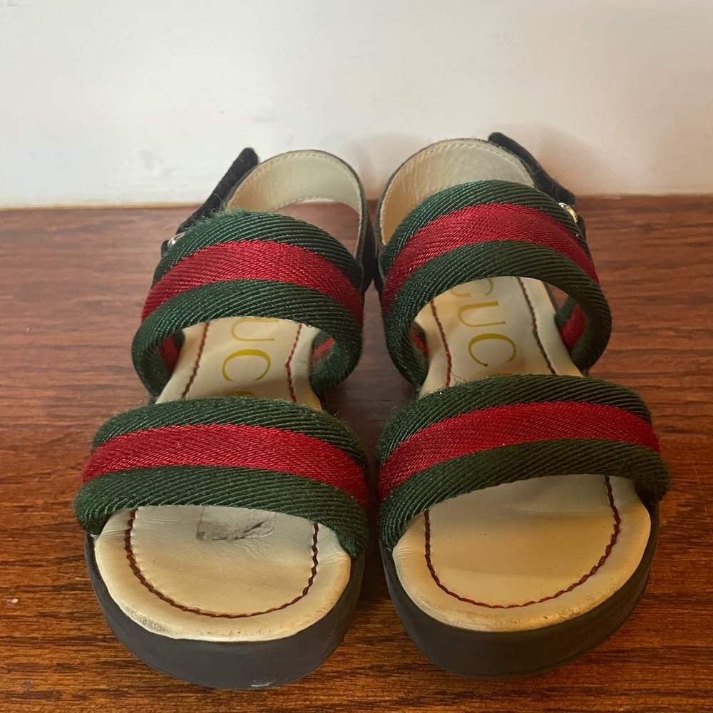 GUCCI Toddler Sandals Sz 23